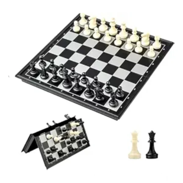 Multicolor Plastic Chess Board Game for Kids and Adults