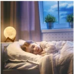 Generic Plastic 3D Moon Night Lamp (Multicolor ) - Image 3