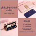 Generic Women's Faux Leather Wallet (Multicolor) - Image 2