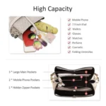 Generic Women's Faux Leather Shoulder Zipper Handbag (Multicolor) - Image 3