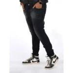 Black Plus Size Jeans Men