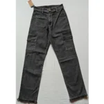 Women's Grey Cargo Pants