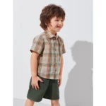 Kids Lycra Shirt Shorts Set - Angle 3