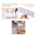 Generic Aluminium, Rubber Waterproof Permanent Repair Aluminum (Silver) - Image 2