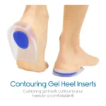 Generic Silicon Silicon Heel Pad (Blue) - Image 2