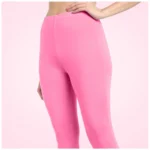 Women's Baby Pink Leggings - Angle 5