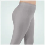 Women's Silver Shimmer Leggings - Angle 5