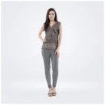 Women's Silver Churidar Leggings