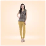 Women's Beige Churidar Leggings