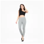 womens silver ankle leggings