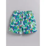 Generic Boy's Twill Cotton Printed Short Sleeve Shirt And Shorts Set (Multicolor) - Image 3