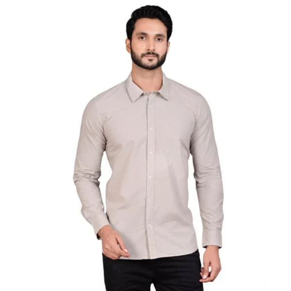 mens casual cotton shirt