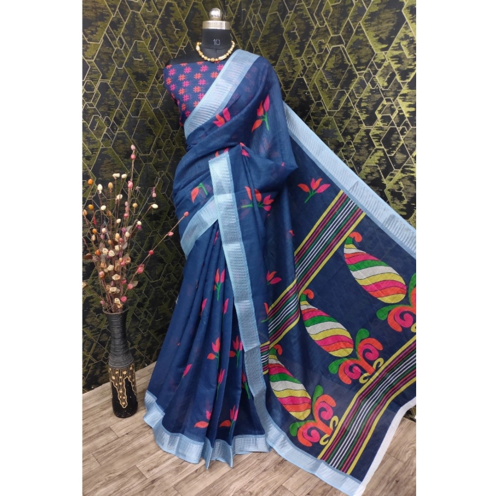 54422504077_70046a7034_o_d-1000x1000-1.webp Blue Cotton Linen Digital Print Saree for Women