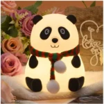 Silicone Panda Night Lamp - Angle 2