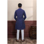 Mens Printed Kurta Set - Angle 4