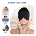 Generic Fabric, Gel Migraine Relief Cap (Black) - Image 3