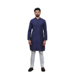 Mens Printed Kurta Set