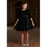 buy girls black western dress