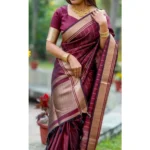Printed Silk Saree - Angle 2