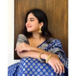 Buy Royal Blue Silk Saree