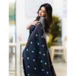 Women's Printed Saree - Angle 3