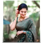 buy silk printed saree online