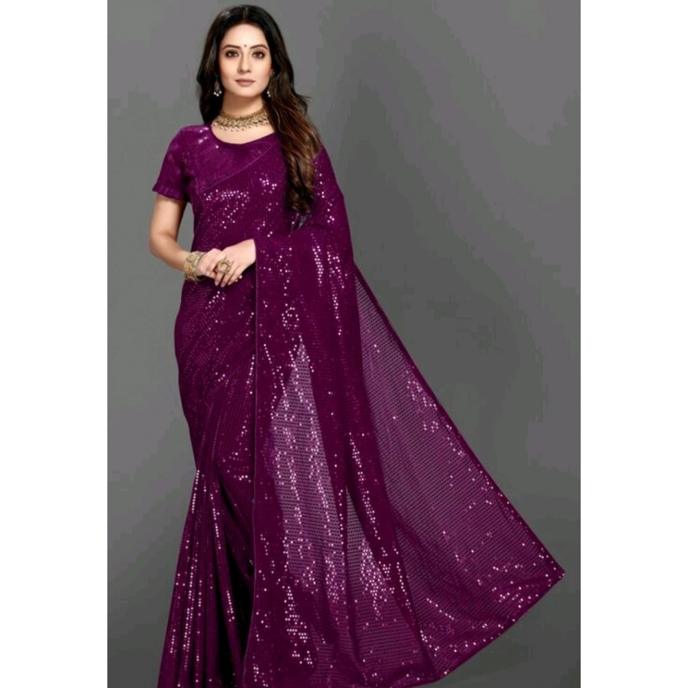 54464502602_d50fc1de61_o_d-1000x1000-1.webp Purple Georgette Sequin Bollywood Saree