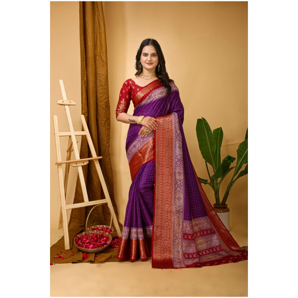 54469425802_789231bf4f_o_d-1000x1000-1.webp Purple Dola Cotton Kalamkari Printed Saree for Women