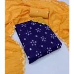 Cambric Cotton Salwar Suit - Angle 2