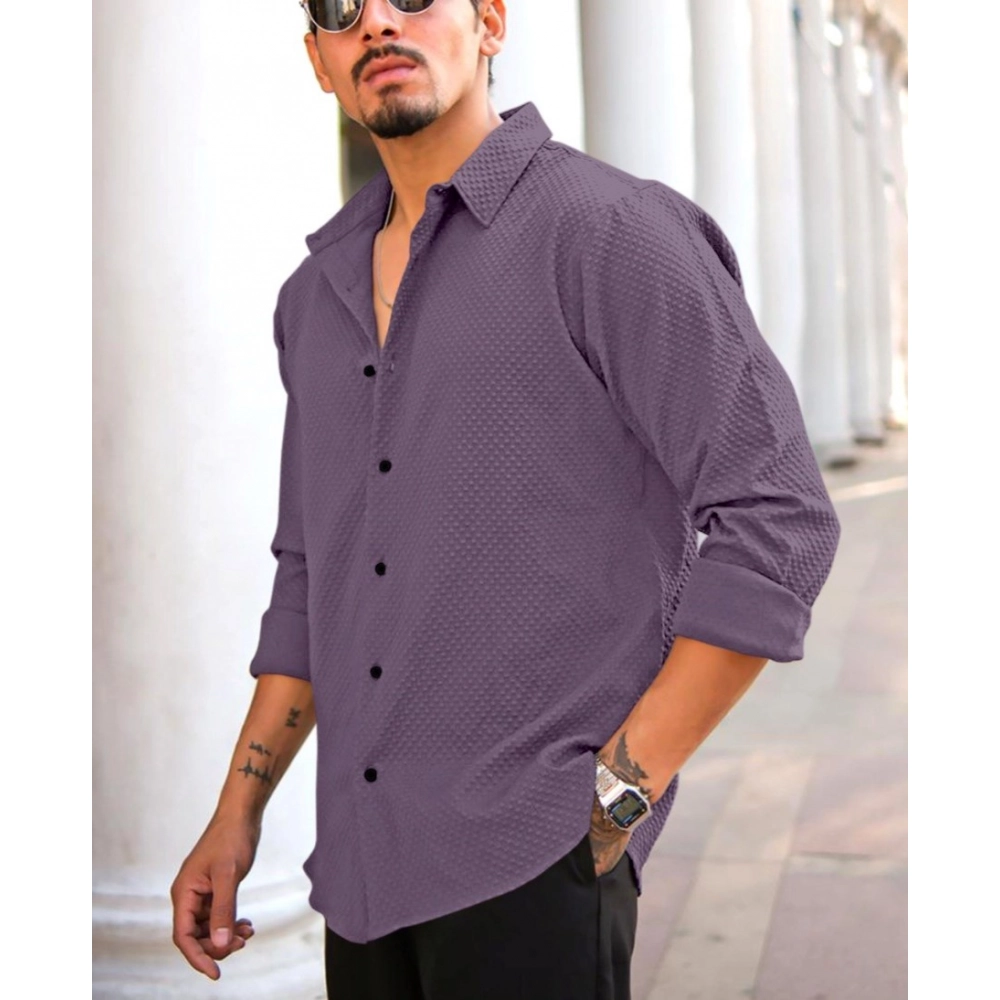 54503944432_7700803b76_o_d-1000x1000-1.webp Generic Men's Casual Popcorn Self-design Full Sleeve Collar Shirt (Wine) - Image 1
