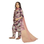 Girls Maslin Dupatta Set - Angle 4