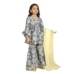 Girls Maslin Sharara Set Online