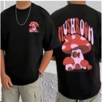 Mens Black T-Shirt - Angle 3