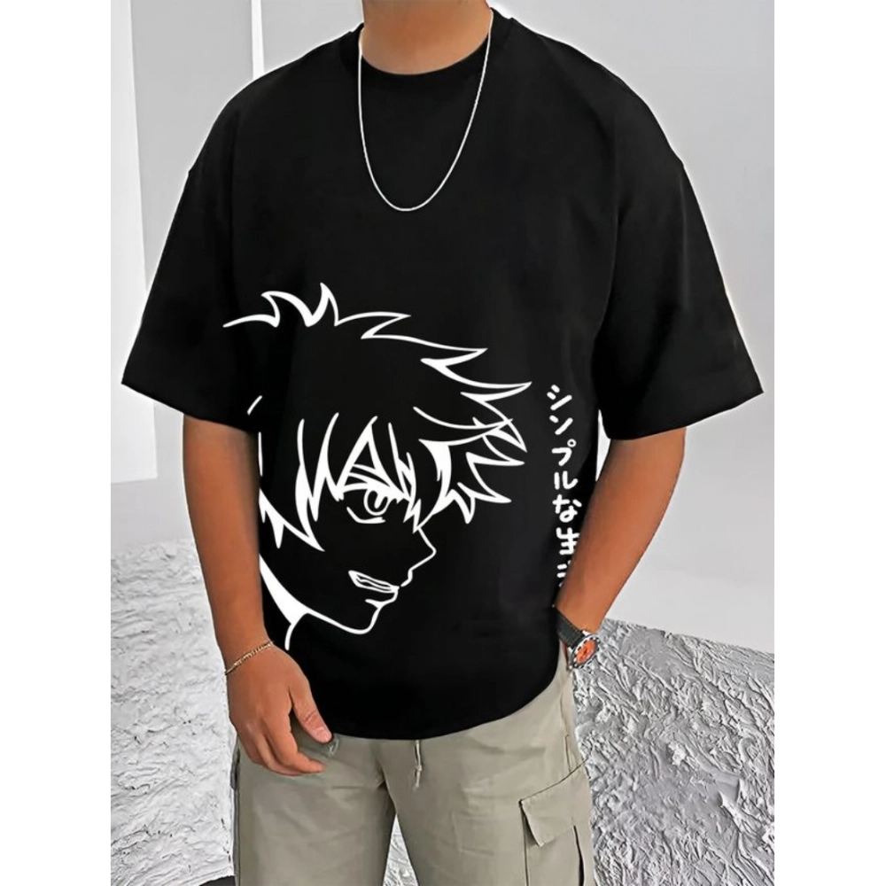 54521051318_482ca16a09_o_d-1000x1000-1.webp Generic Men's Casual Cotton Blend Printed Round Neck Half Sleeve T-Shirt (Black) - Image 1