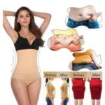 Generic Women's Cotton Lycra Blend Solid Western Wear Tummy Body Shaper (Beige)