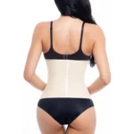 Generic Women's Lycra Blend Solid Western Wear Corset Body Shaper (Beige) - Image 4