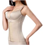 Generic Women's Cotton Solid Western Wear Tummy - Thigh Body Shaper (Skin) - Image 3