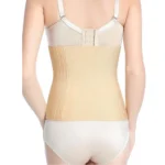 Generic Women's Lycra Blend Self Design Western Wear Corset Body Shaper (Beige) - Image 3
