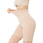 Generic Women's Cotton Solid Western Wear Tummy - Thigh Body Shaper (Skin) - Image 4