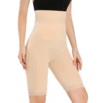 Generic Women's Cotton Solid Ethnic Wear Tummy - Thigh Body Shaper (Skin) - Image 3