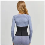 Generic Women's Cotton Solid Western Wear Tummy - Thigh Body Shaper (Black) - Image 4