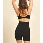 Generic Women's Cotton Solid Ethnic Wear Tummy - Thigh Body Shaper (Black) - Image 4