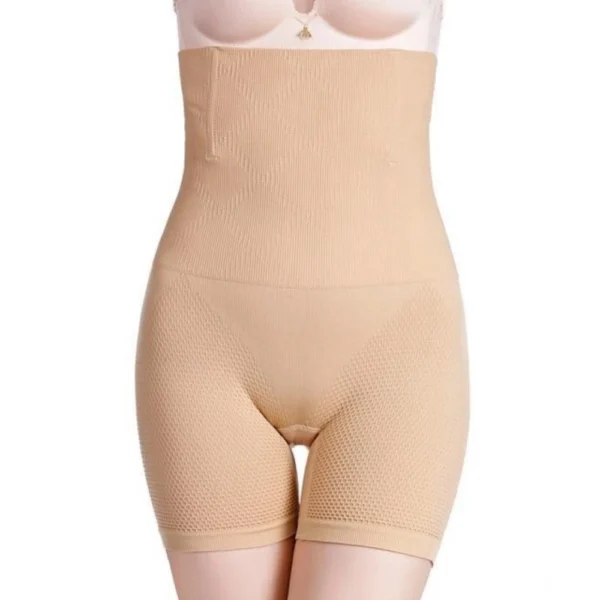Generic Women's Cotton Solid Ethnic Wear Tummy - Thigh Body Shaper (Skin)