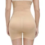 Generic Women's Cotton Lycra Solid Western Wear Tummy - Thigh Body Shaper (Beige) - Image 4