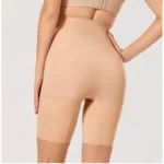 Generic Women's Cotton Solid Western Wear Tummy - Thigh Body Shaper (Skin) - Image 3