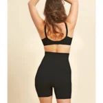 Generic Women's Cotton Solid Western Wear Tummy Body Shaper (Black) - Image 3