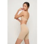 Generic Women's Cotton Solid Western Wear Tummy - Thigh Body Shaper (Beige) - Image 4