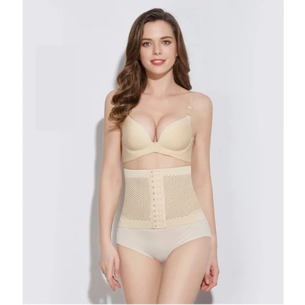 Generic Women's Cotton Solid Western Wear Tummy - Thigh Body Shaper (Skin)