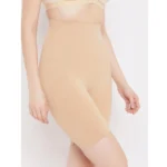 Generic Women's Cotton Solid Western Wear Tummy - Thigh Body Shaper (Skin) - Image 3