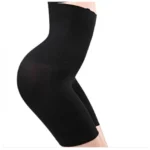 Generic Women's Cotton Lycra Solid Western Wear Tummy - Thigh Body Shaper (Black) - Image 3